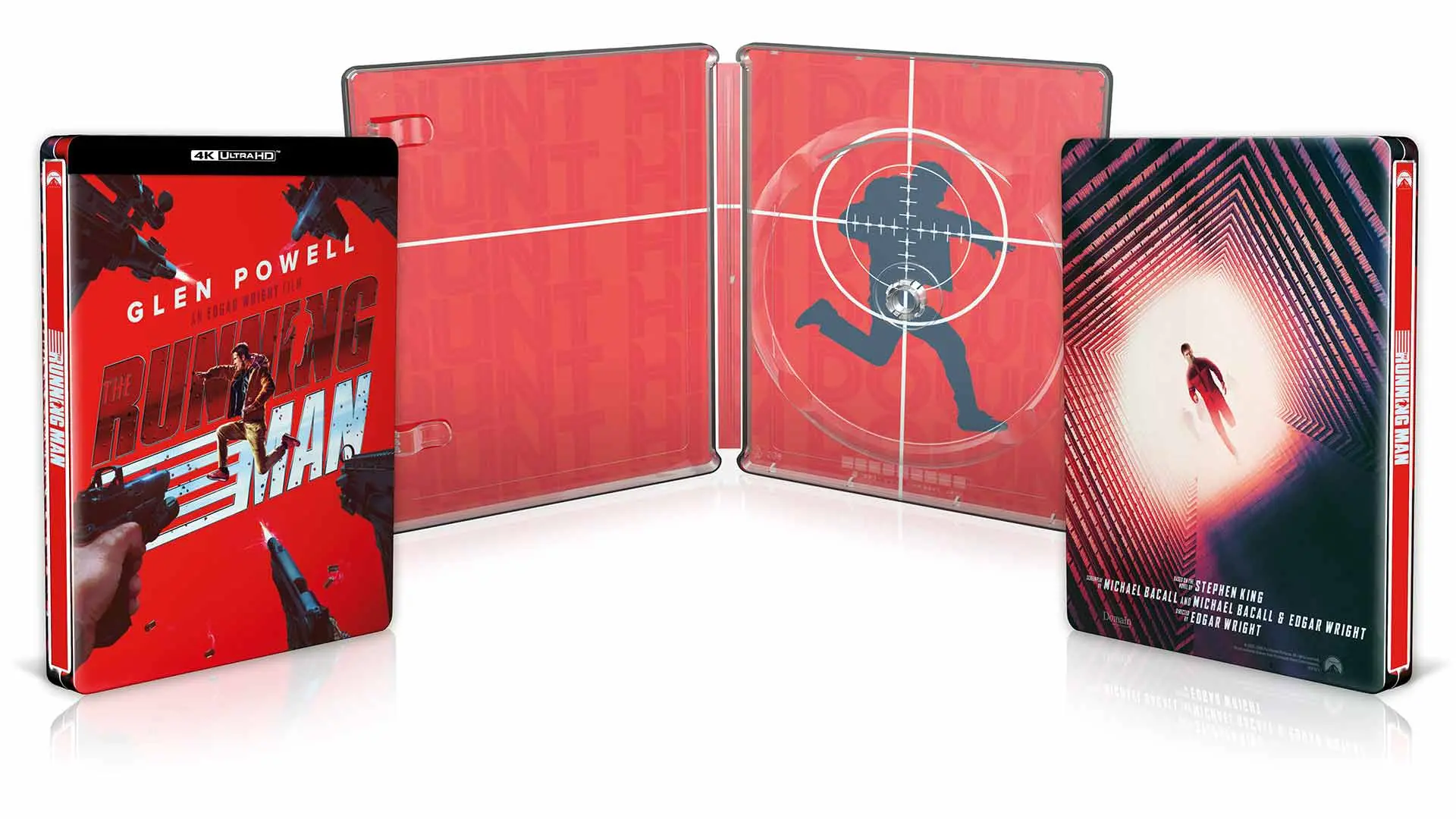 The Running Man (2025) - Steelbook 4K Ultra HD (Blu-ray)