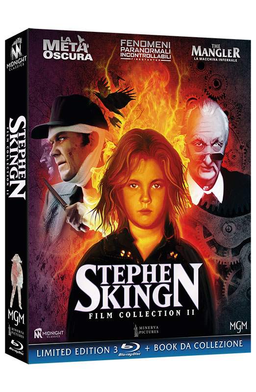 Stephen King Film Collection II - Limited Edition 3 Blu-ray + Cards + Book da Collezione (Blu-ray) Stephen King Film Collection II - Limited Edition 3 Blu-ray + Cards + Book da Collezione (Blu-ray)