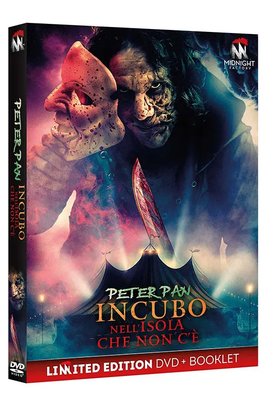 Peter Pan - Incubo nell'Isola Che Non C'è - Limited Edition Midnight Factory DVD + Booklet (DVD) Peter Pan - Incubo nell'Isola Che Non C'è - Limited Edition Midnight Factory DVD + Booklet (DVD)