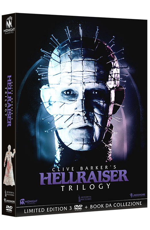 Hellraiser Trilogy - Limited Edition 3 DVD + Book da Collezione + Cards (DVD) Cover