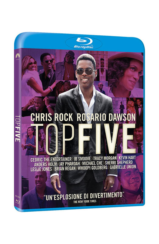 Top Five - Blu-ray (Blu-ray) Adult, Male, Man, Person, Woman