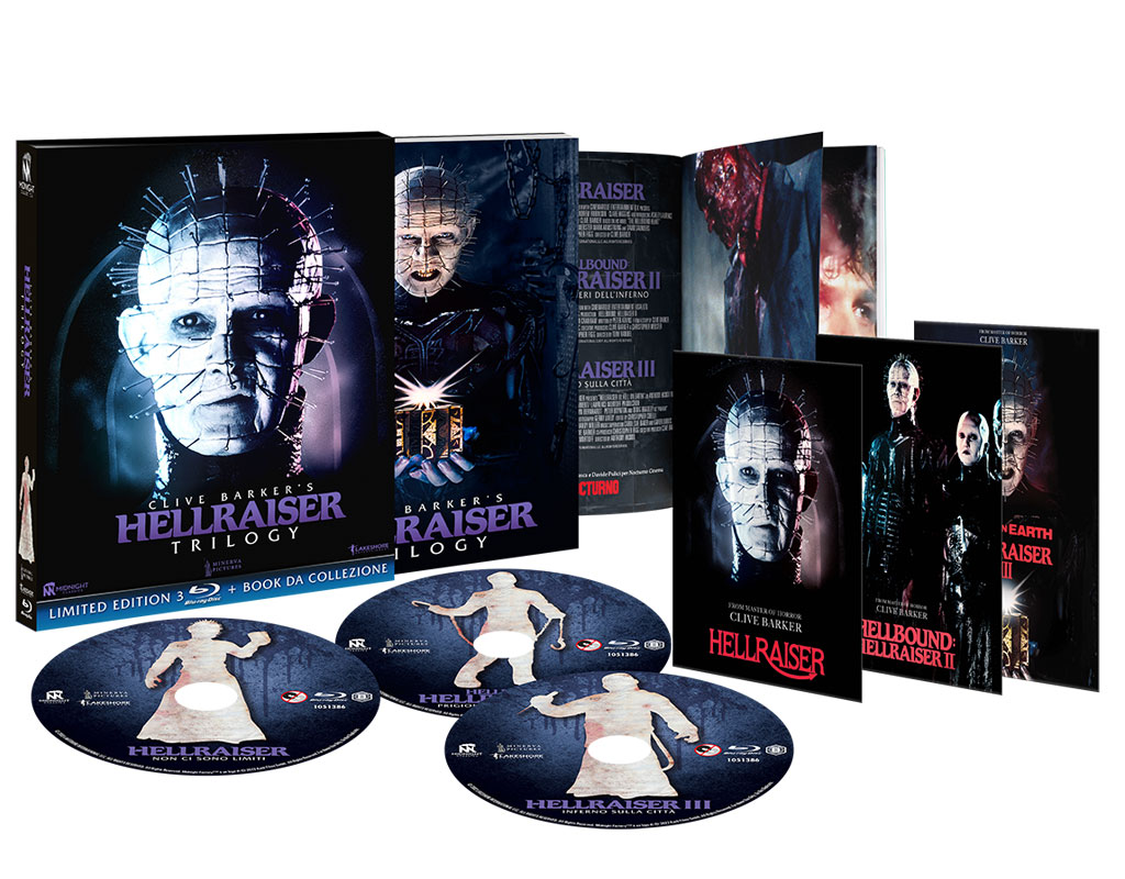 Hellraiser Trilogy - Limited Edition 3 Blu-ray + Book da Collezione + Cards (Blu-ray) Image 7