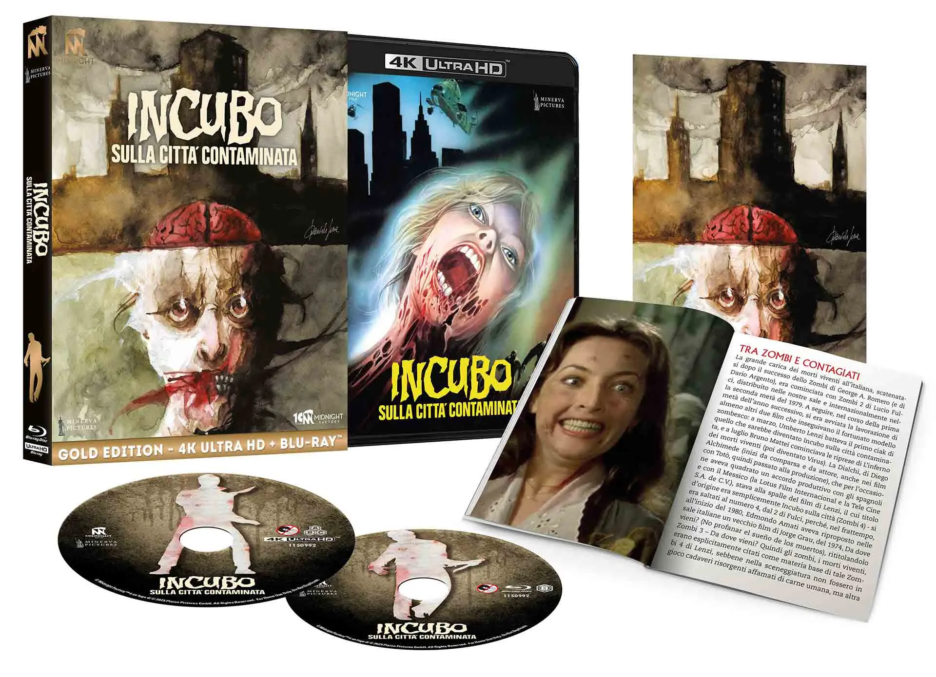 Incubo sulla Città Contaminata - Limited Edition Midnight Gold 4K Ultra HD + Blu-ray + Booklet + Card (Blu-ray) Incubo sulla Città Contaminata - Limited Edition Midnight Gold 4K Ultra HD + Blu-ray + Booklet + Card (Blu-ray)