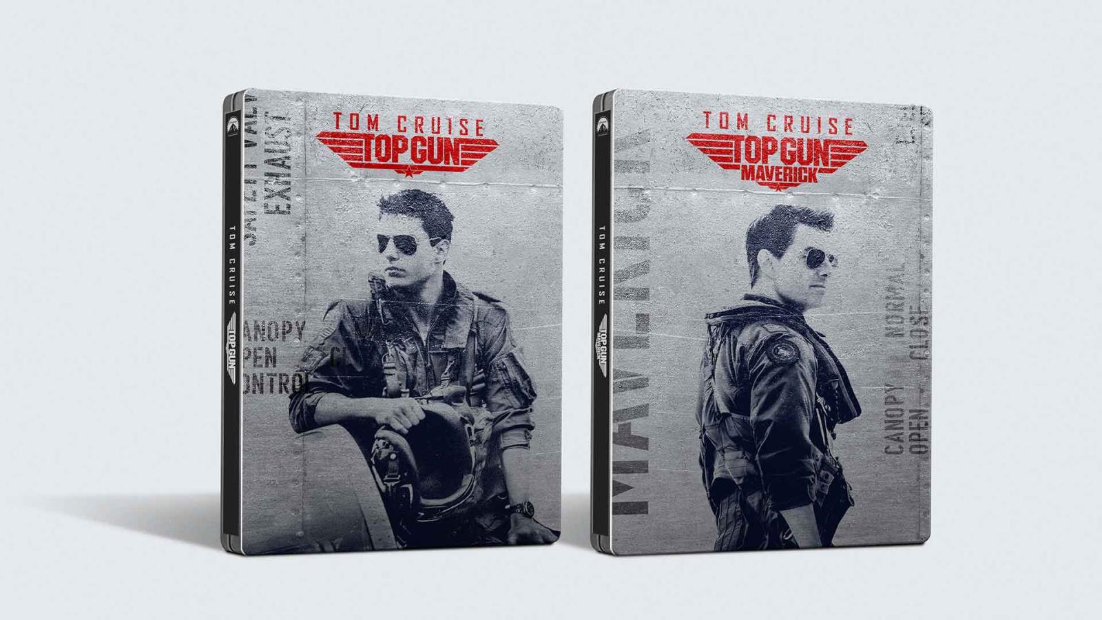 Top Gun - 2 Film Collection - 2 Steelbook Doppio 4K Ultra HD + 2 Blu-ray + Gadgets - Superfan Edition (Blu-ray) Image 4