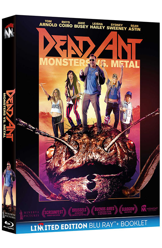 Dead Ant - Monsters VS Metal - Limited Edition Blu-ray + Booklet (Blu-ray) Cover