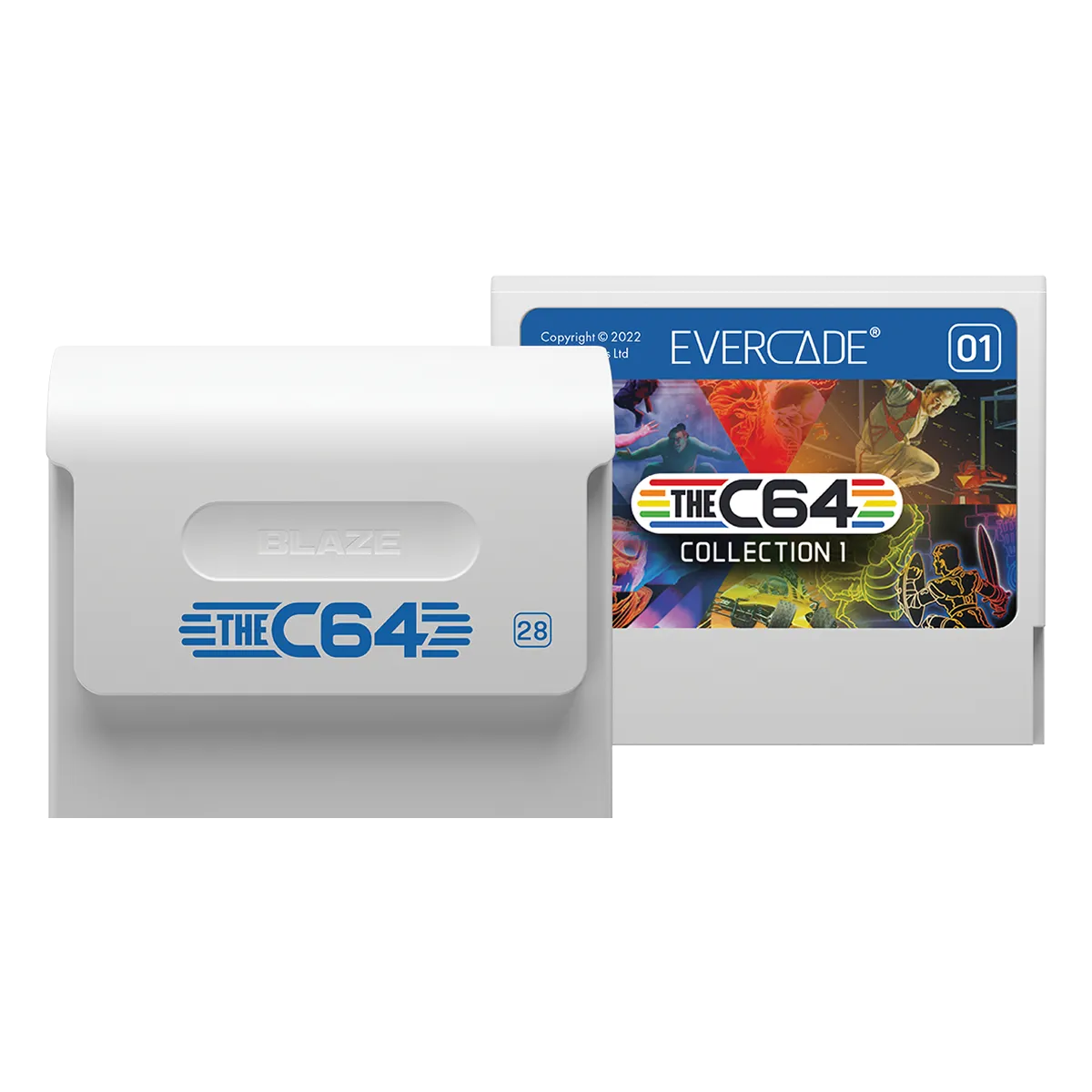 Evercade The C64 Collection 1 - Blue Collection - Cartuccia Evercade The C64 Collection 1 - Blue Collection - Cartuccia
