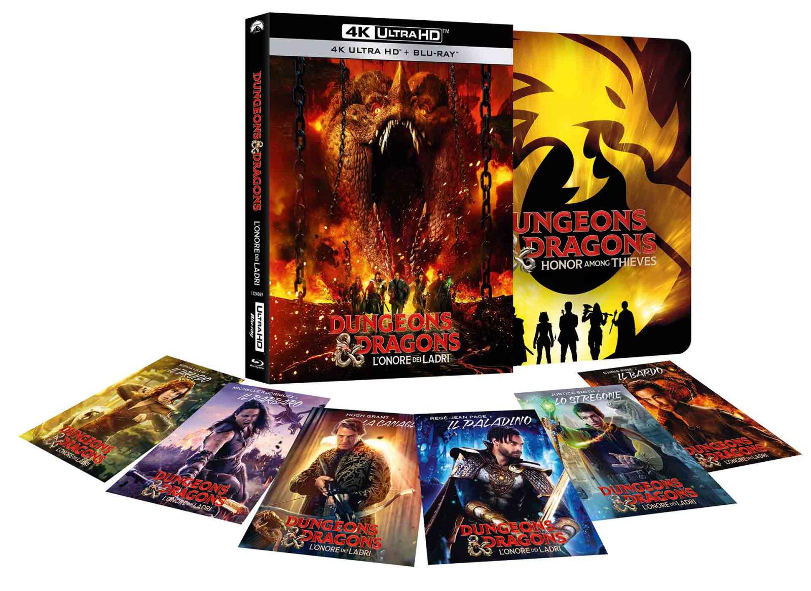 Dungeons & Dragons - L'Onore dei Ladri - Steelbook 4K Ultra HD + Blu-ray + Cards da Collezione (Blu-ray) Dungeons & Dragons - L'Onore dei Ladri - Steelbook 4K Ultra HD + Blu-ray + Cards da Collezione (Blu-ray)