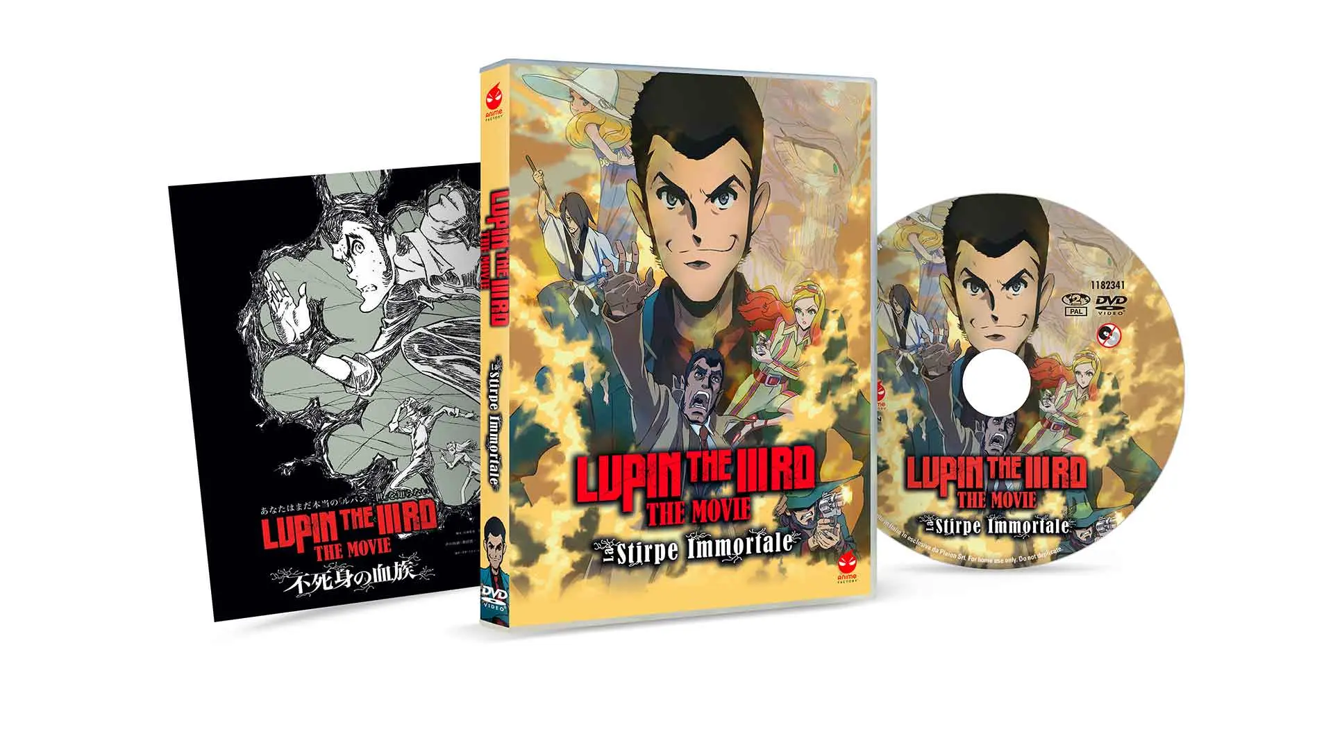 Lupin the IIIRD - The Movie: La Stirpe Immortale - DVD Anime Factory (DVD)