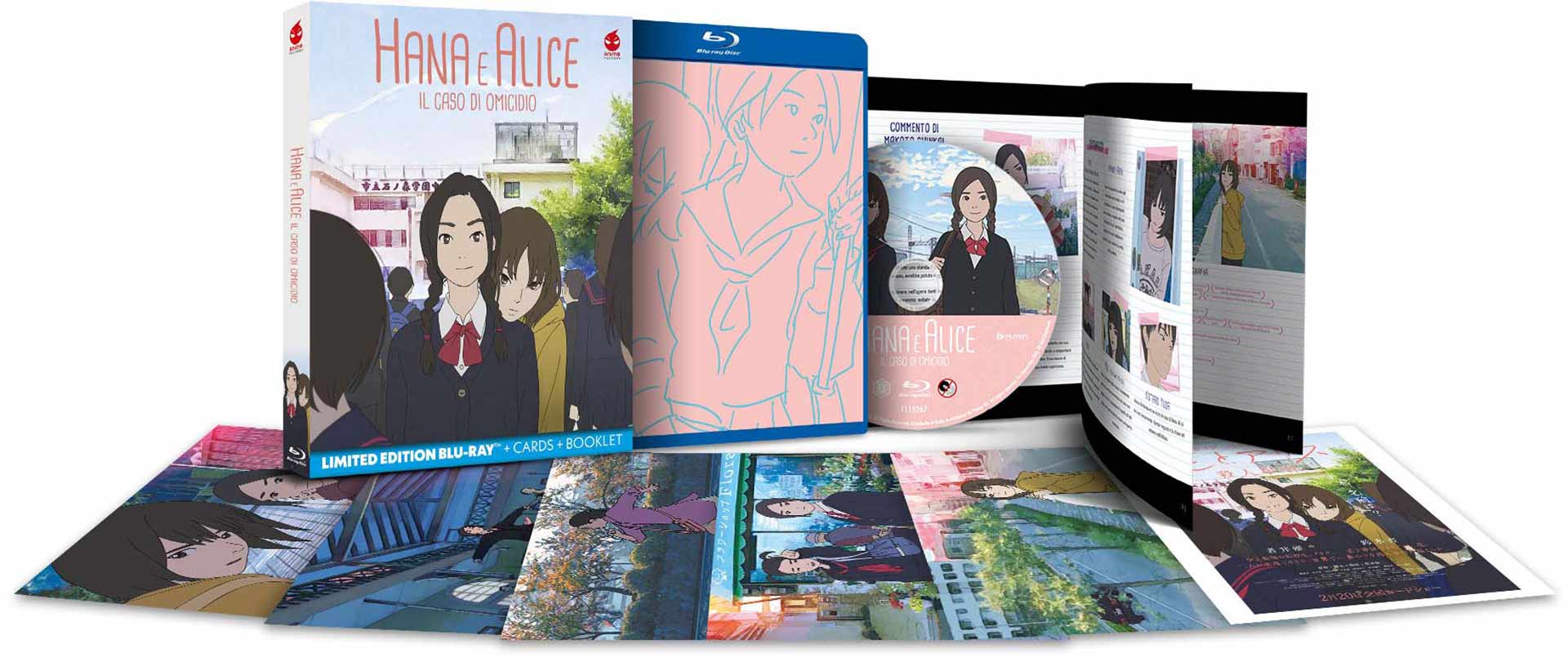 Hana e Alice - Il caso di omicidio - Limited Edition Blu-ray + Cards + Booklet (Blu-ray) Hana e Alice - Il caso di omicidio - Limited Edition Blu-ray + Cards + Booklet (Blu-ray)