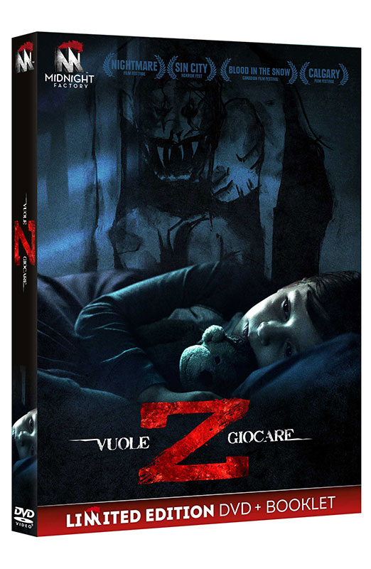 Z Vuole Giocare - Limited Edition Midnight Factory DVD + Booklet (DVD) Book, Publication, Person, Teddy Bear, Toy