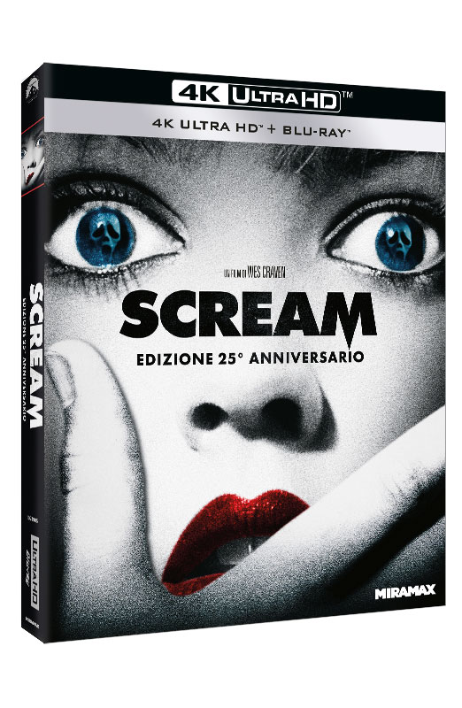 Scream - Blu-ray 4K UHD + Blu-ray - Edizione 25° Anniversario (Blu-ray) Cover