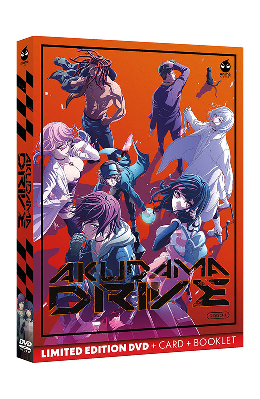 Akudama Drive - Limited Edition 3 DVD + Card + Booklet - Serie Completa (DVD)