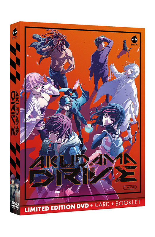 Akudama Drive - Limited Edition 3 DVD + Card + Booklet - Serie Completa (DVD) Cover Akudama Drive - Limited Edition 3 DVD + Card + Booklet - Serie Completa (DVD) Cover