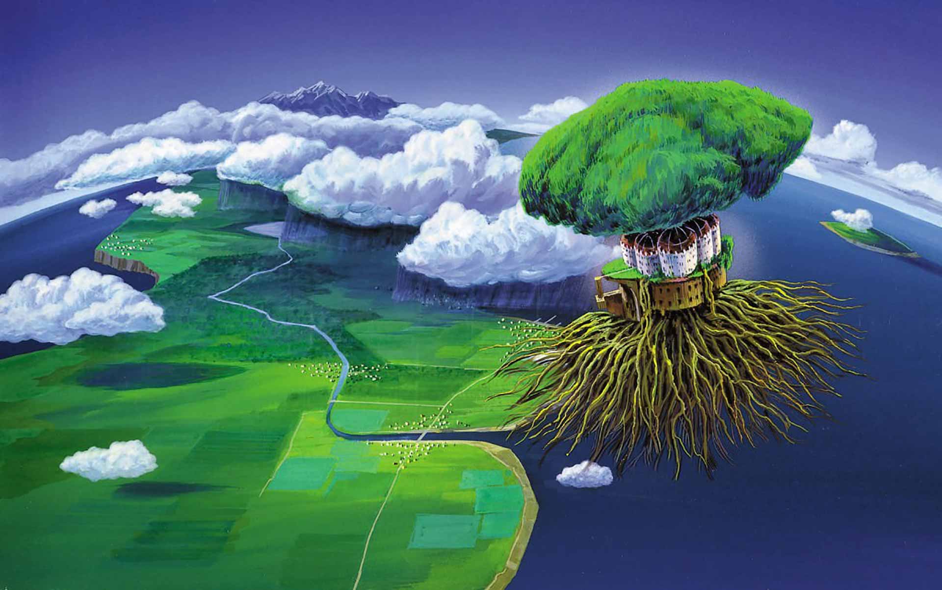 Il Castello nel Cielo - DVD (DVD) Land, Nature, Outdoors, Sea, Scenery