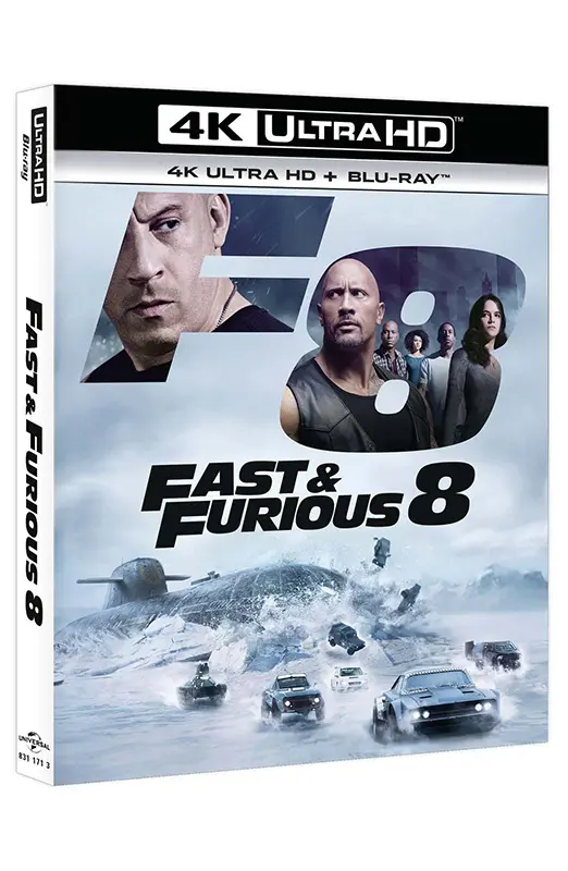 Fast & Furious 8 - 4K Ultra HD + Blu-ray (Blu-ray)