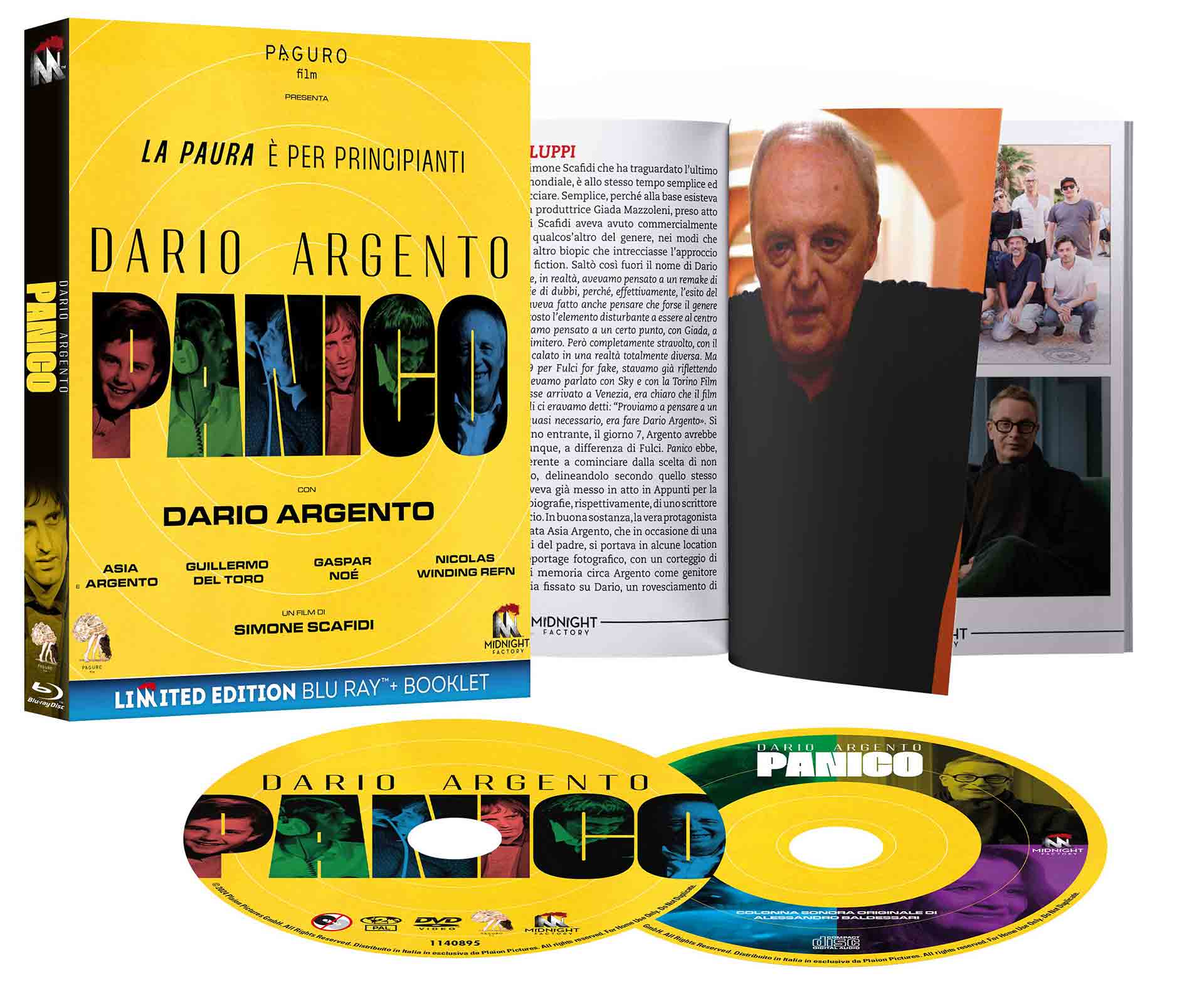 Dario Argento Panico - Limited Edition Midnight Factory Blu-ray + Booklet + CD (Blu-ray) Image 2