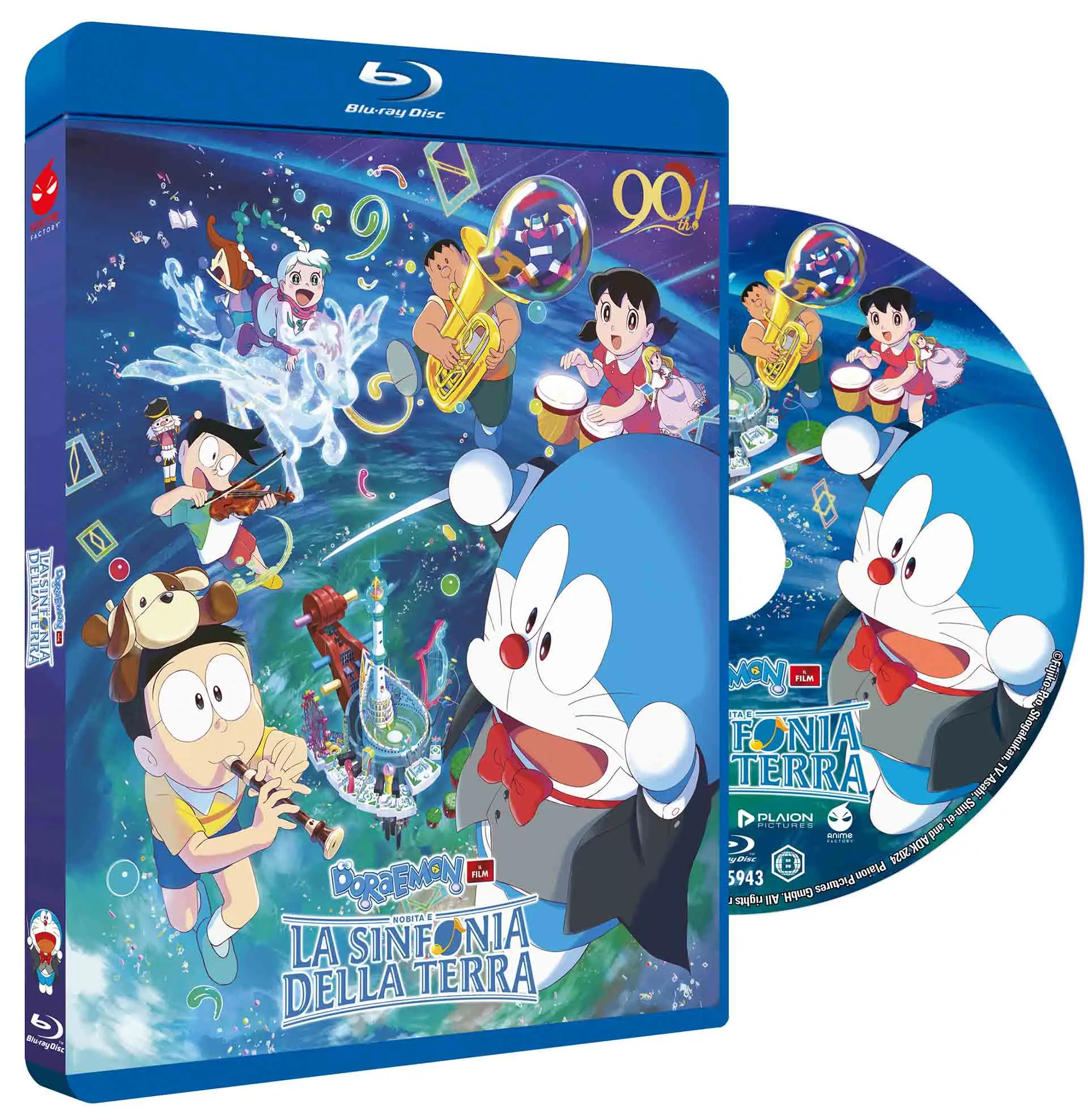 Doraemon - Il Film: Nobita e la Sinfonia della Terra - Blu-ray (Blu-ray) Doraemon - Il Film: Nobita e la Sinfonia della Terra - Blu-ray (Blu-ray)