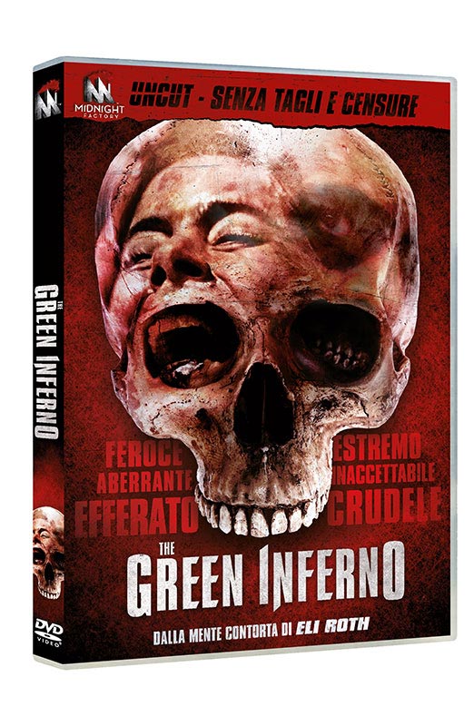 The Green Inferno - Uncut Version - DVD (DVD)