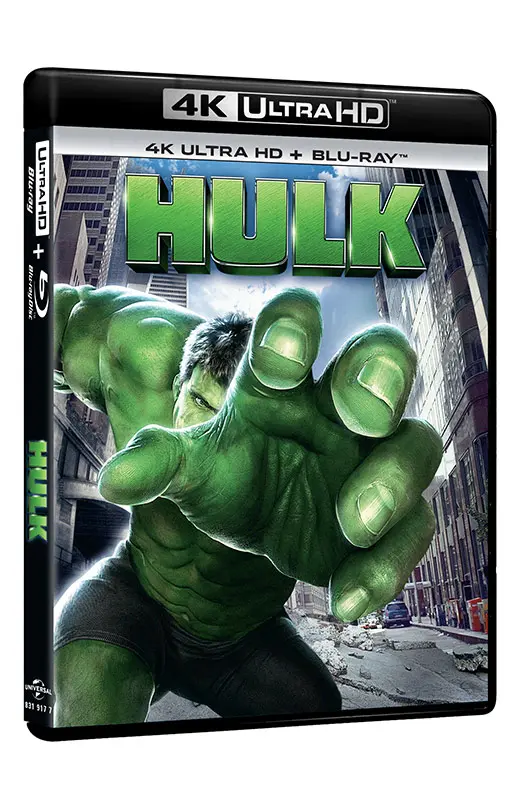 Hulk - 4K Ultra HD + Blu-ray (Blu-ray) Cover Hulk - 4K Ultra HD + Blu-ray (Blu-ray) Cover