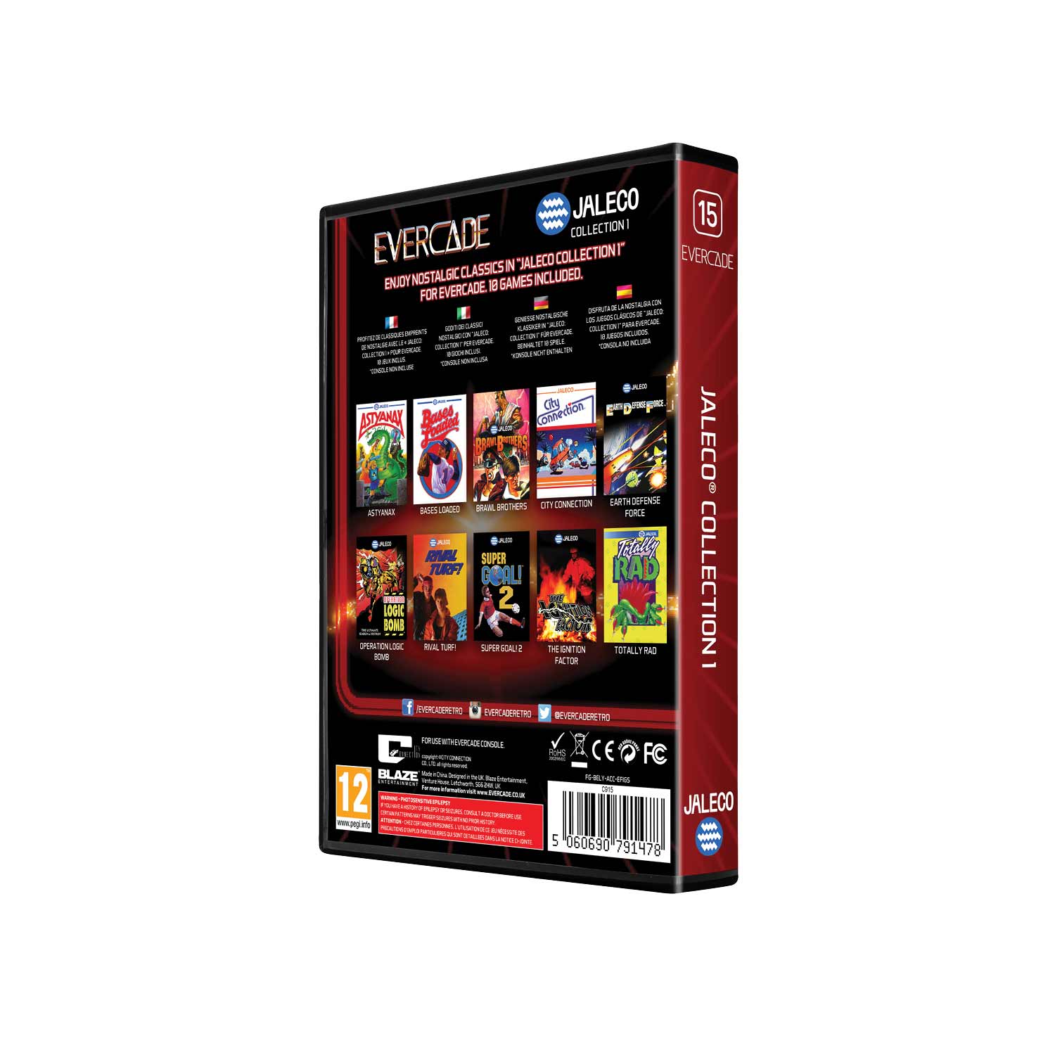 Evercade Jaleco Collection 1 - Cartuccia Evercade Jaleco Collection 1 - Cartuccia