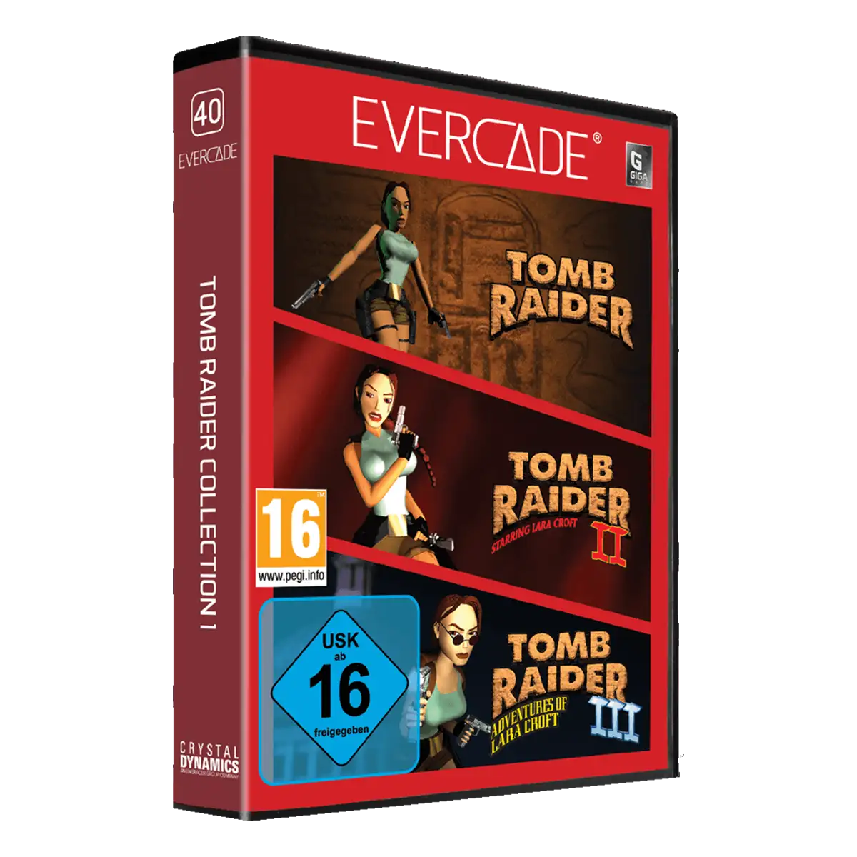 Evercade VS-R + Tomb Raider Collection 1 Evercade VS-R + Tomb Raider Collection 1