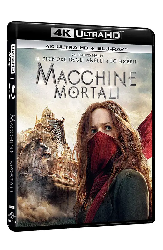 Macchine Mortali - 4K Ultra HD + Blu-ray (Blu-ray) Cover Macchine Mortali - 4K Ultra HD + Blu-ray (Blu-ray) Cover