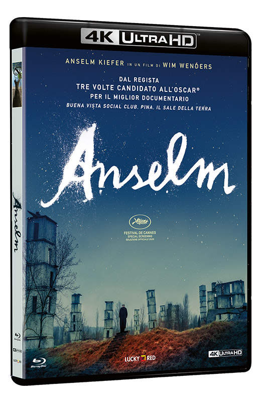 Anselm - 4K Ultra HD + Blu-ray (Blu-ray) Cover Person, Publication, Book, Advertisement