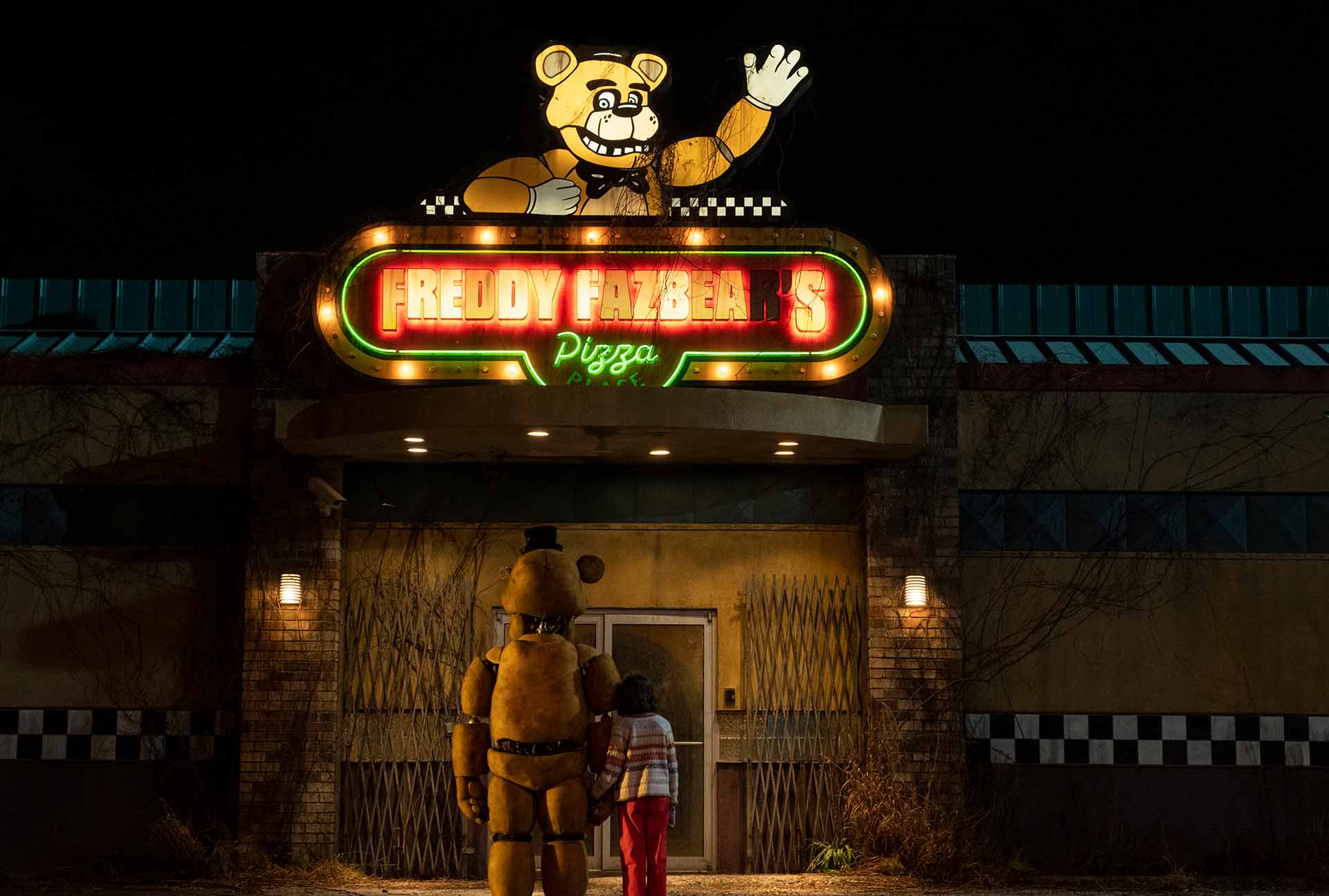 Five Nights at Freddy's - Steelbook Blu-ray (Blu-ray) Monitor, Screen, Person, Bear, Urban