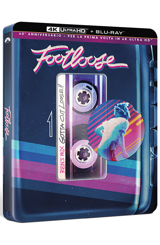 Footloose - Steelbook 4K Ultra HD + Blu-ray - Edizione 40° Anniversario (Blu-ray) Footloose - Steelbook 4K Ultra HD + Blu-ray - Edizione 40° Anniversario (Blu-ray)