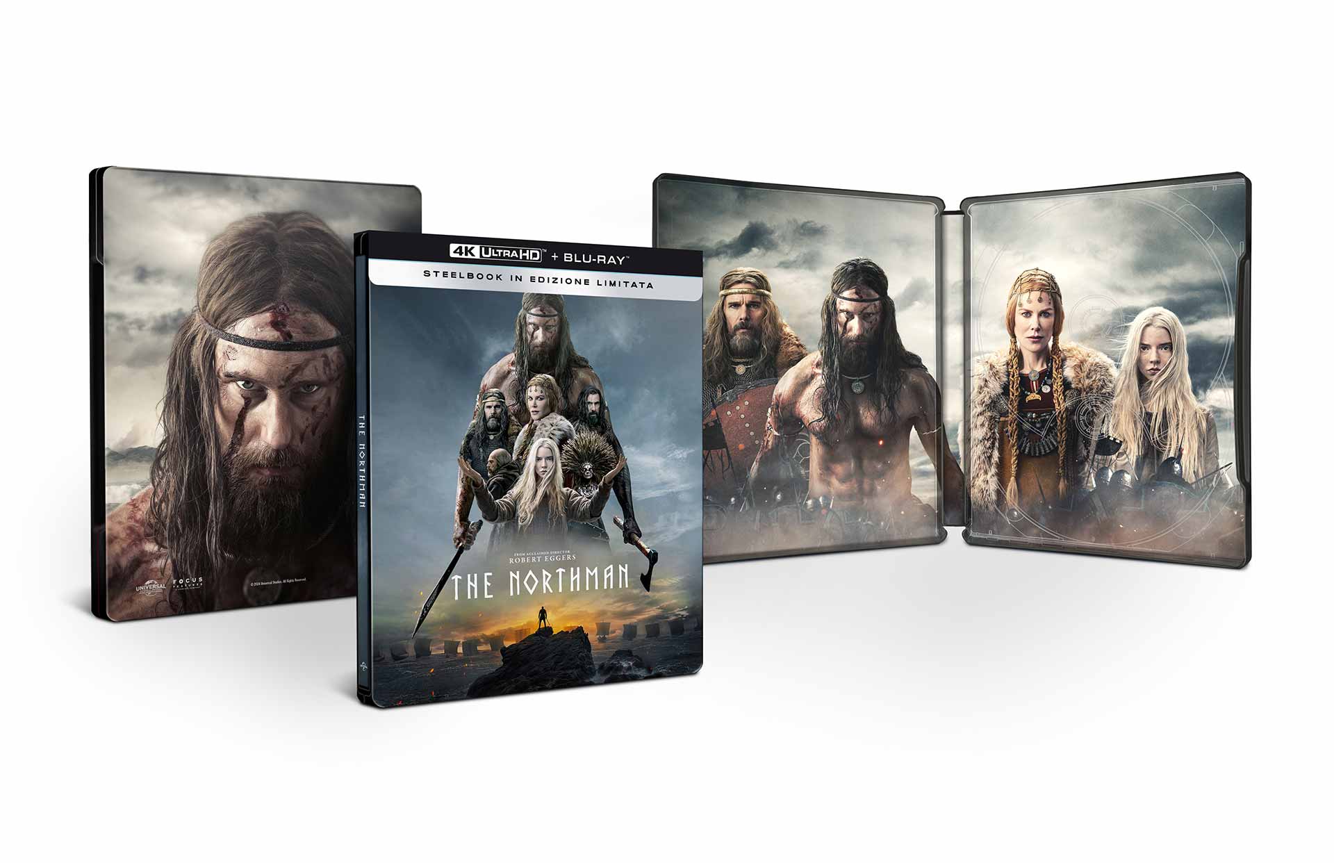 The Northman - Steelbook 4K Ultra HD + Blu-ray (Blu-ray) Book, Publication, Art, Painting