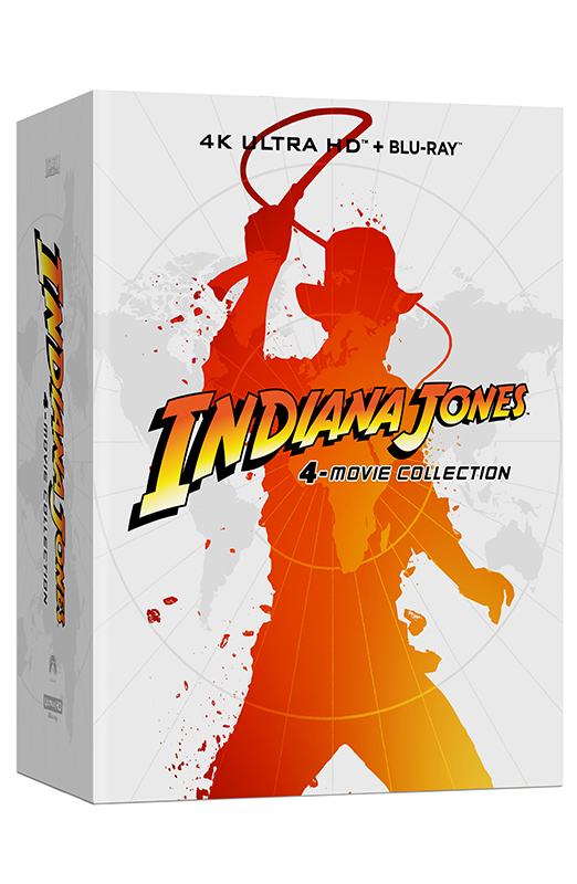 Indiana Jones - 4-Movie Collection - Steelbook - 4 Blu-ray 4K UHD + 5 Blu-ray (Blu-ray)