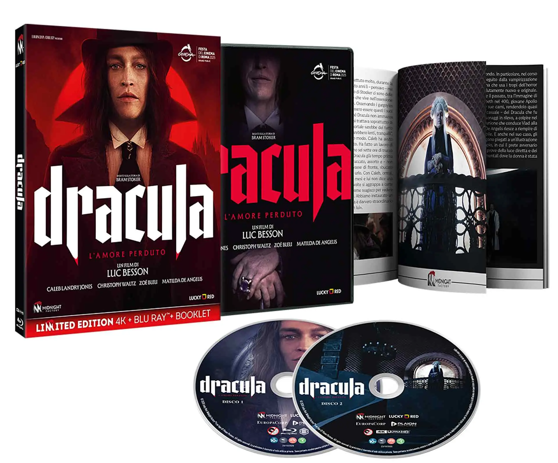 Dracula - L'Amore Perduto - Limited Edition Midnight Factory 4K Ultra HD + Blu-ray + Booklet (Blu-ray)