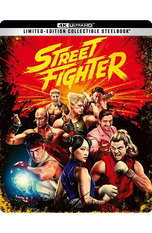 Street Fighter - Steelbook "Round 1 - Buoni" 4K Ultra HD + Blu-ray (Blu-ray)