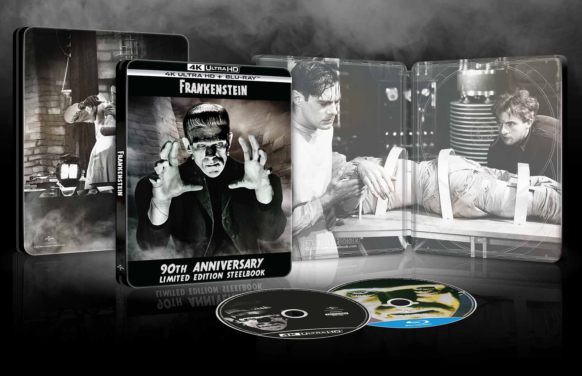 Frankenstein (1931) - Steelbook 4K Ultra HD + Blu-ray - Edizione 90° Anniversario (Blu-ray) Image 2