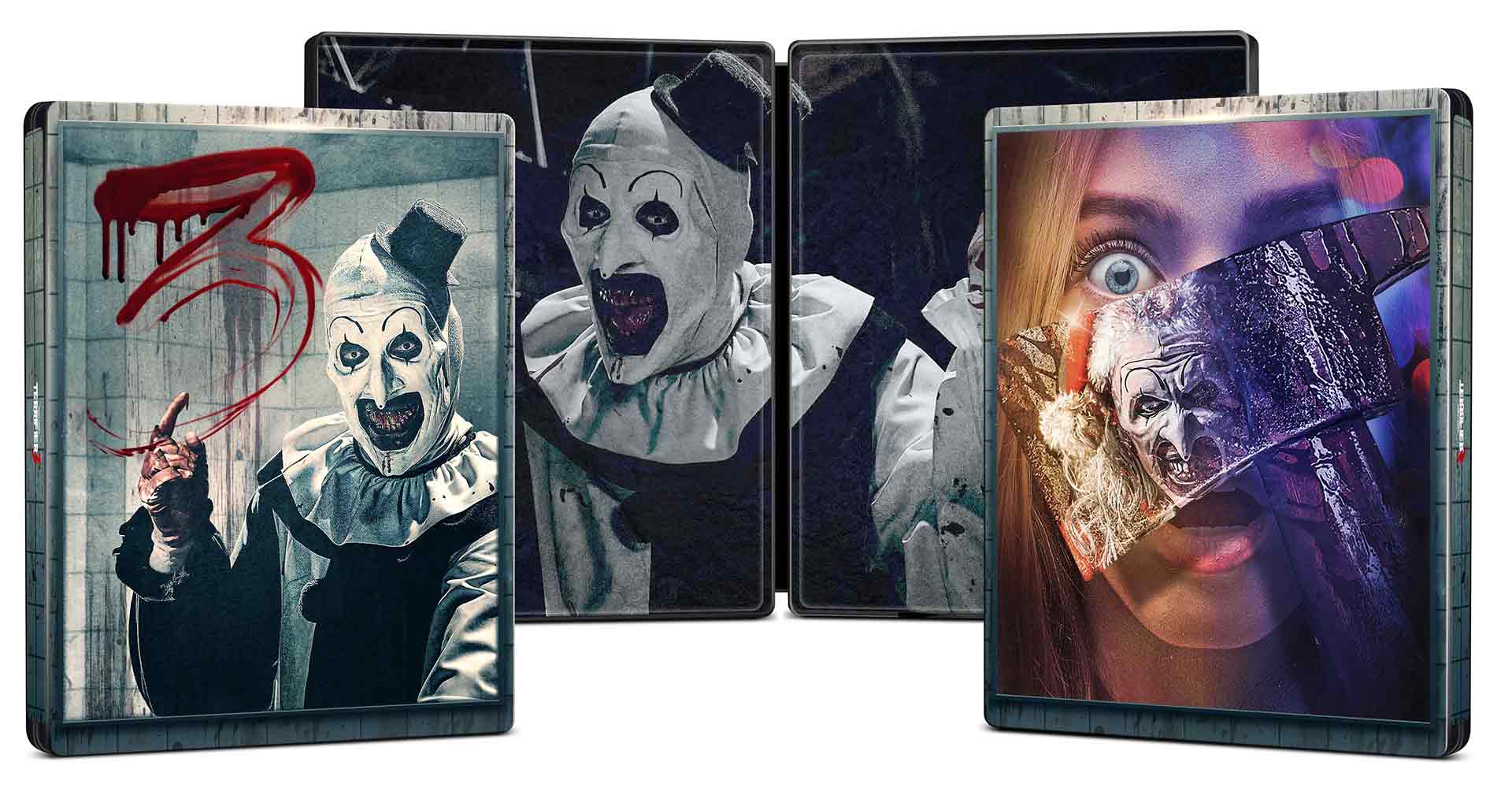 Terrifier 3 - Steelbook Midnight Factory 4K Ultra HD + Blu-ray + Booklet (Blu-ray) Image 2