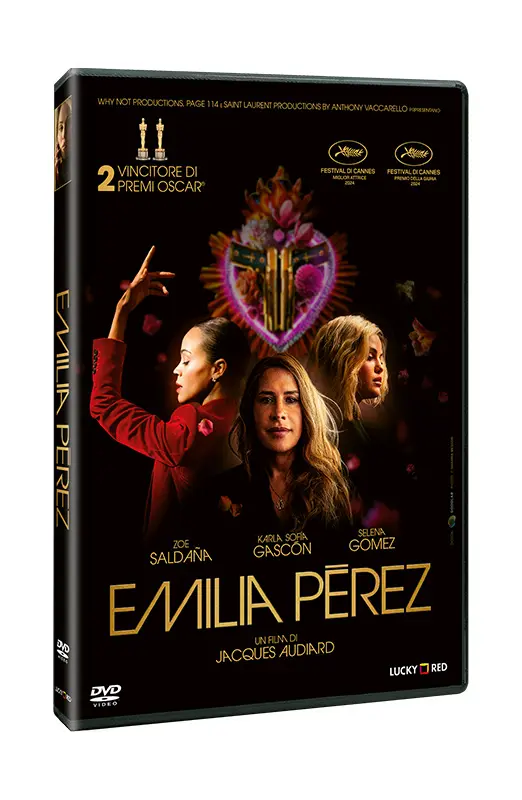 Emilia Pérez - DVD (DVD) Cover Emilia Pérez - DVD (DVD) Cover