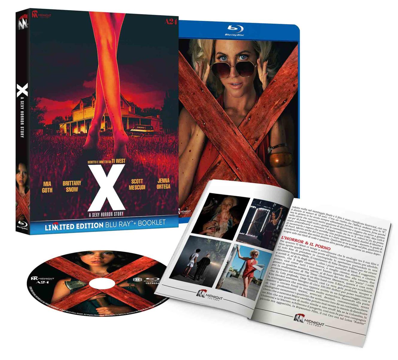 X - A Sexy Horror Story - Limited Edition Blu-ray + Booklet - VM18 (Blu-ray) Image 7