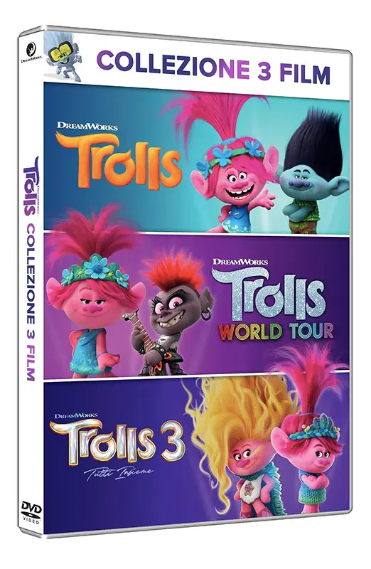 Trolls - Collezione 3 Film - Box Set 3 DVD (DVD)