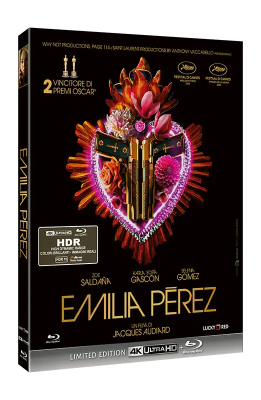 Emilia Pérez - 4K Ultra HD + Blu-ray (Blu-ray) Cover Emilia Pérez - 4K Ultra HD + Blu-ray (Blu-ray) Cover