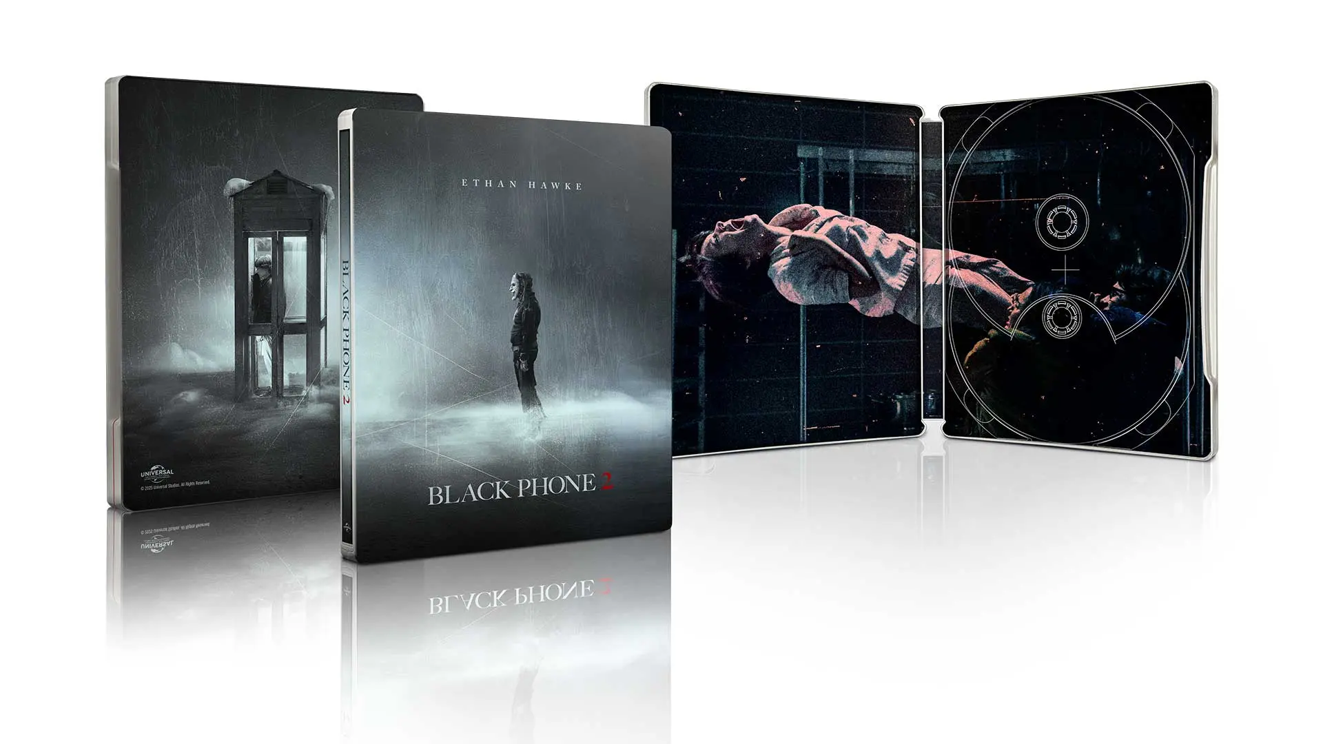 Black Phone 2 - Steelbook 4K Ultra HD + Blu-ray (Blu-ray) Black Phone 2 - Steelbook 4K Ultra HD + Blu-ray (Blu-ray)
