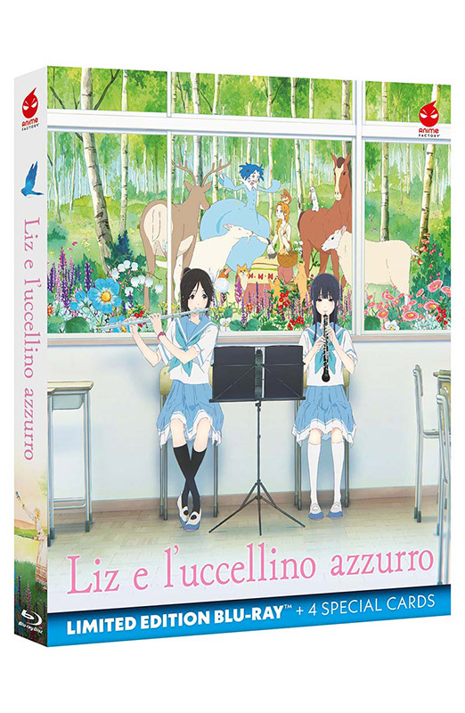 Liz e l'Uccellino Azzurro - Limited Edition Blu-ray + 4 Special Cards (Blu-ray) Cover Liz e l'Uccellino Azzurro - Limited Edition Blu-ray + 4 Special Cards (Blu-ray) Cover