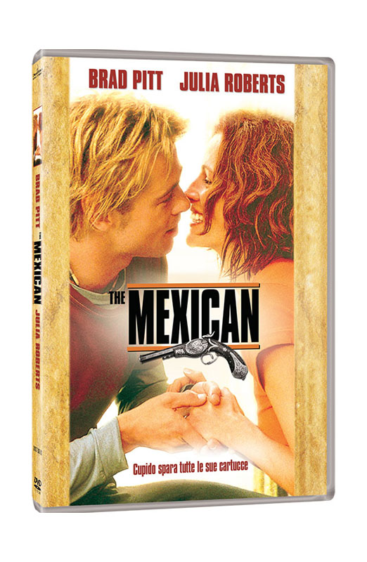 The Mexican - DVD (DVD) Book, Publication, Novel, Gun, Person