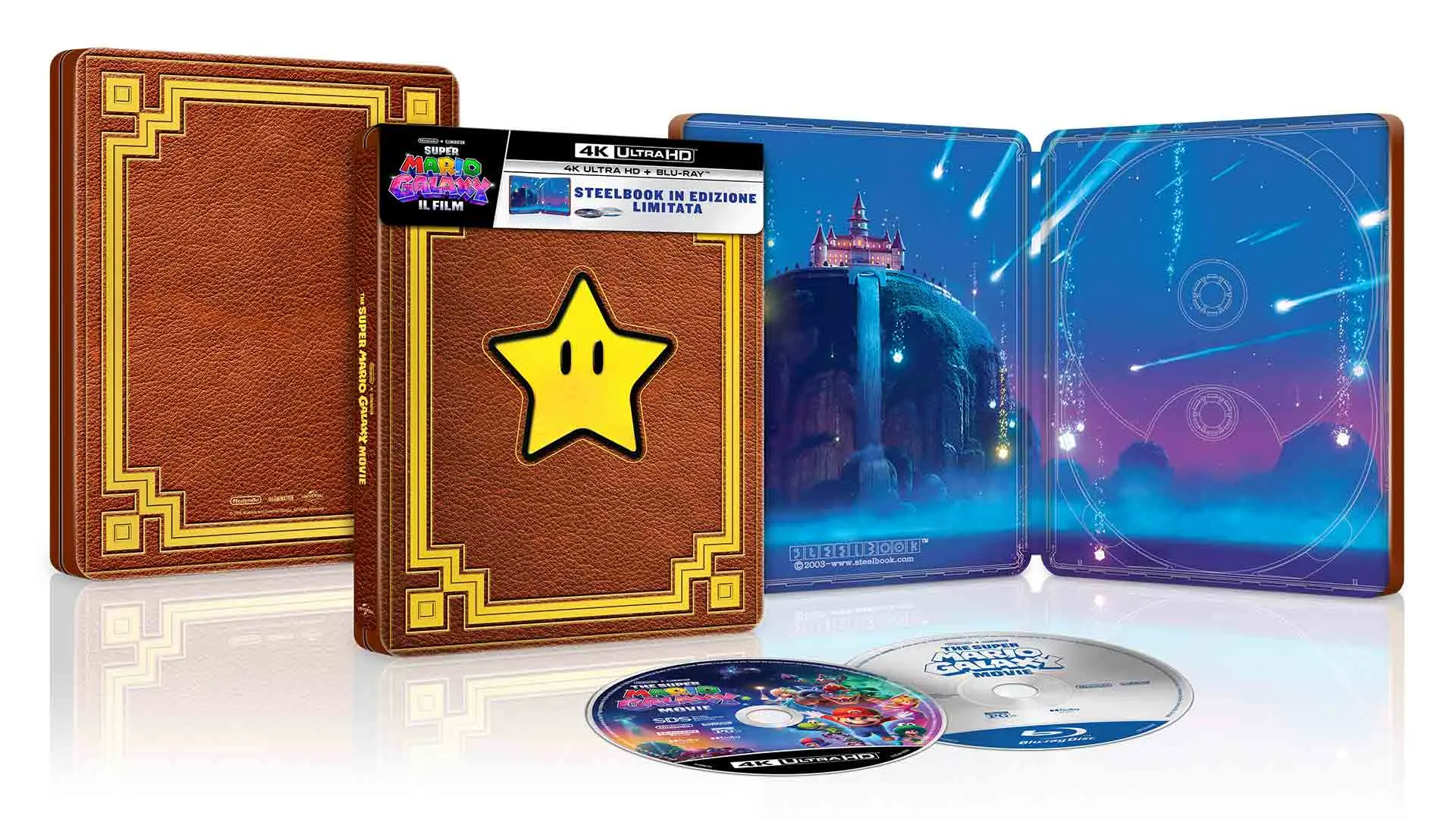 Super Mario Galaxy - Il Film - Steelbook 4K Ultra HD + Blu-ray (Blu-ray)