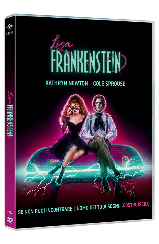 Lisa Frankenstein - DVD (DVD) Book, Publication, Adult, Man, Person