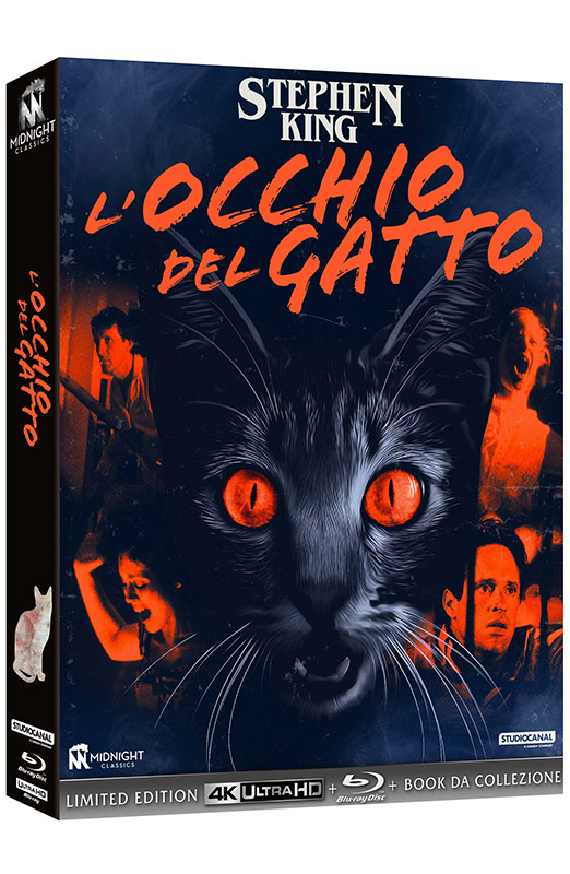 Stephen King L'Occhio del Gatto - Limited Edition 4K Ultra HD + Blu-ray + Book da Collezione (Blu-ray)
