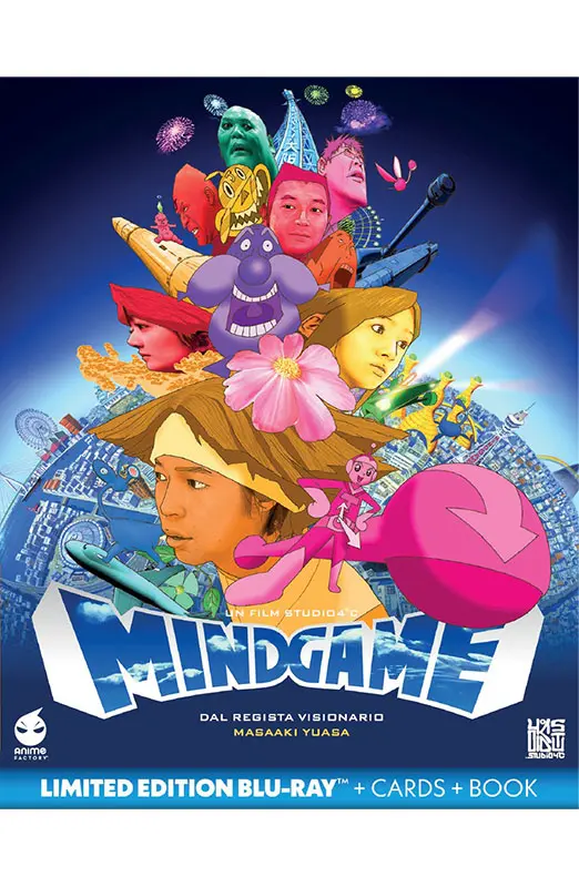 Mind Game - Limited Edition Anime Factory Blu-ray + Cards + Book da Collezione (Blu-ray)