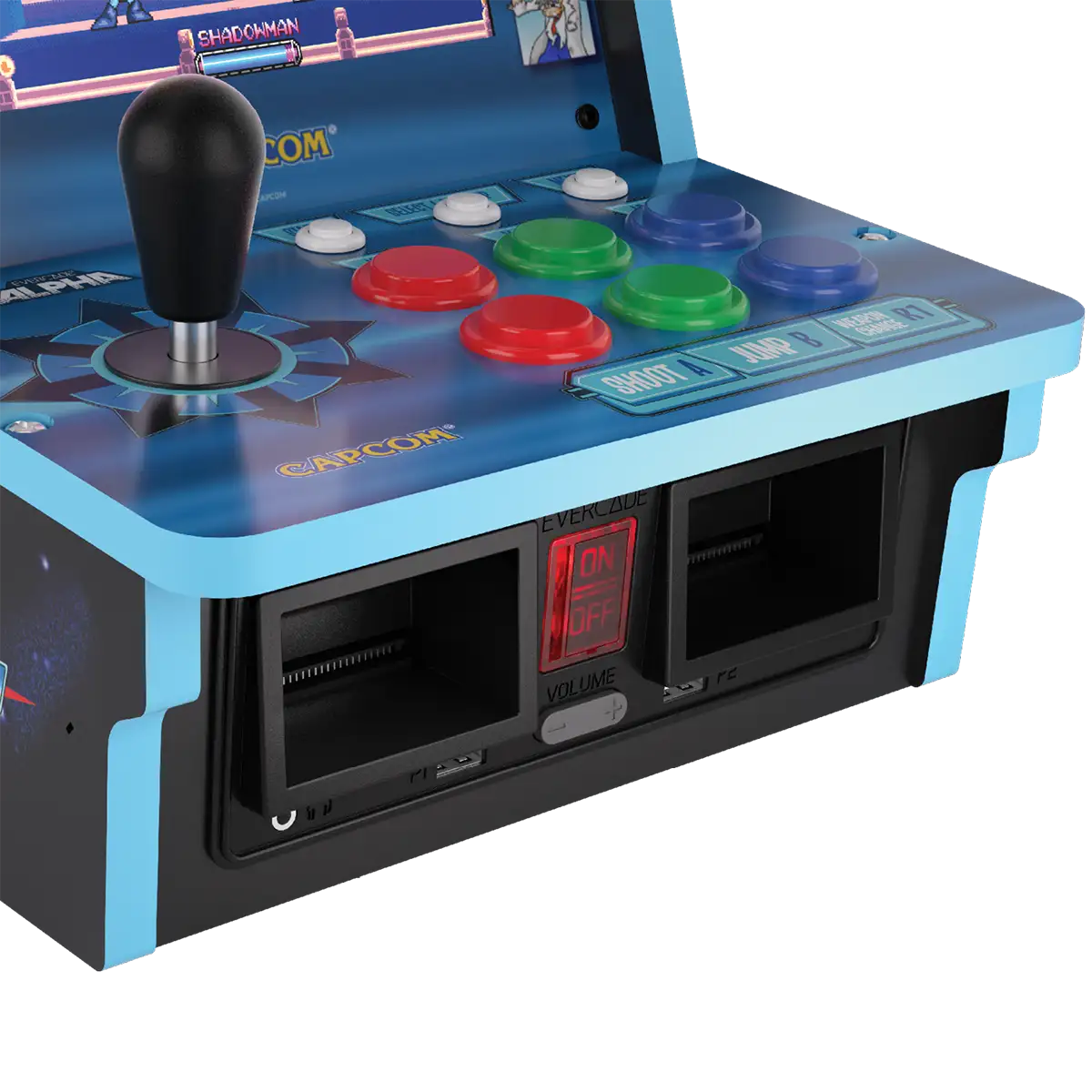 Evercade Alpha Megaman Bartop Arcade Evercade Alpha Megaman Bartop Arcade