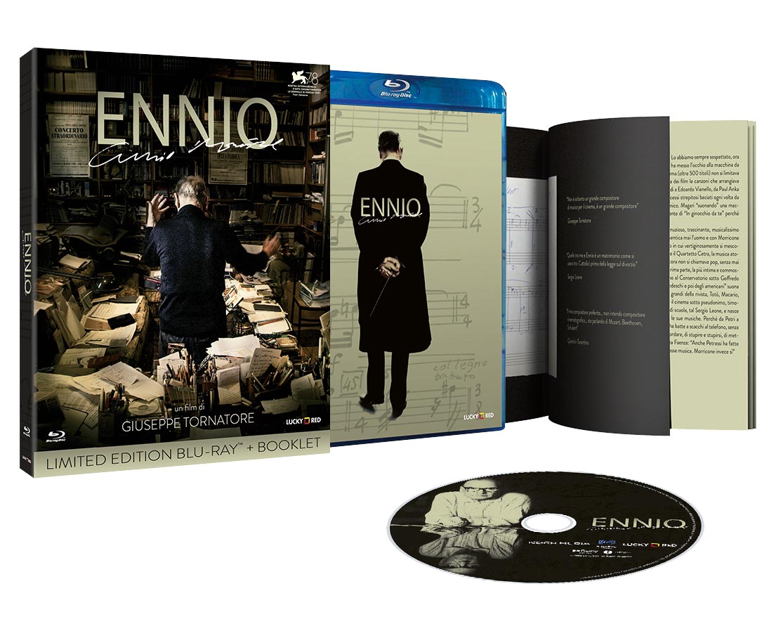 Ennio - Blu-ray + Booklet (Blu-ray) Ennio - Blu-ray + Booklet (Blu-ray)