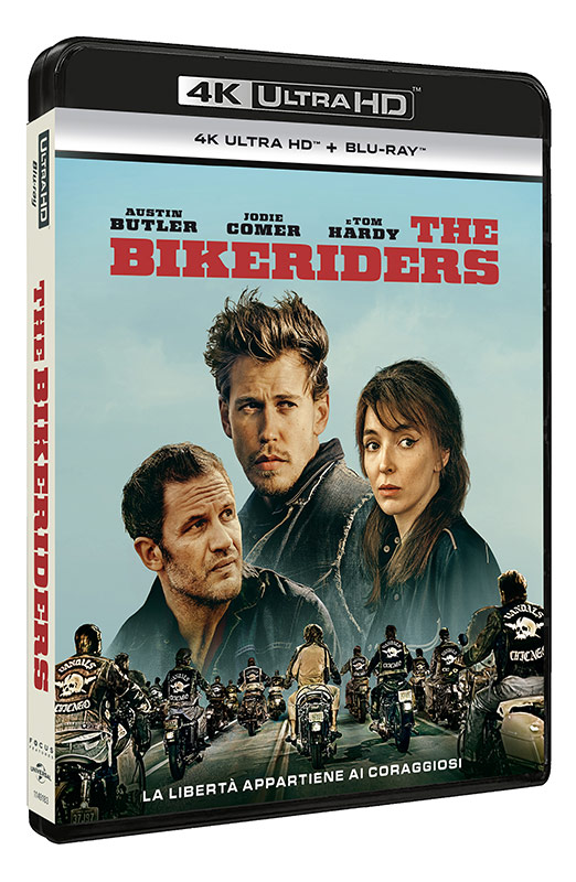 The Bikeriders - 4K Ultra HD + Blu-ray (Blu-ray) Adult, Female, Person, Woman, Motorcycle