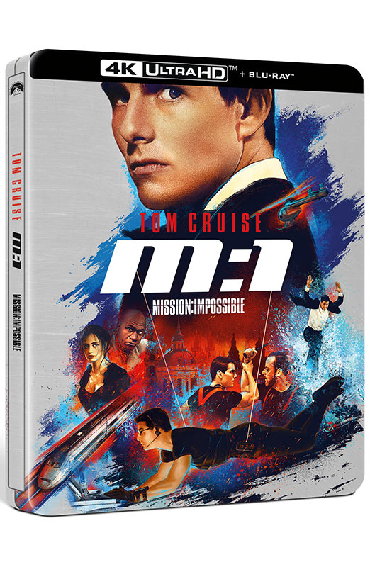 Mission: Impossible - Steelbook 4K Ultra HD + Blu-ray (Blu-ray) Mission: Impossible - Steelbook 4K Ultra HD + Blu-ray (Blu-ray)